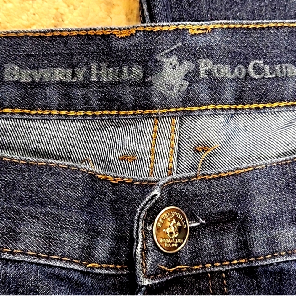 Men's dark blue Beverly Hills Polo Club Jeans. Excellent condition. 38/32 - Picture 2 of 7